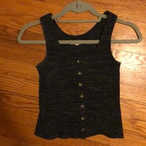 Madewell Cropped Sweater Tank
